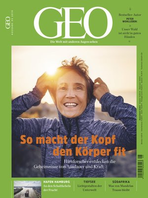 cover image of GEO Magazin 05/2019--So macht der Kopf den Körper fit